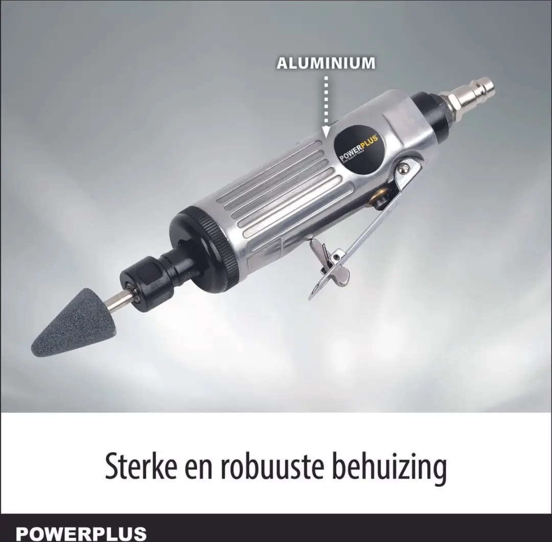 Powerplus POWAIR0011 Pneumatische Stiftslijper - 6.3 bar - 15-delig