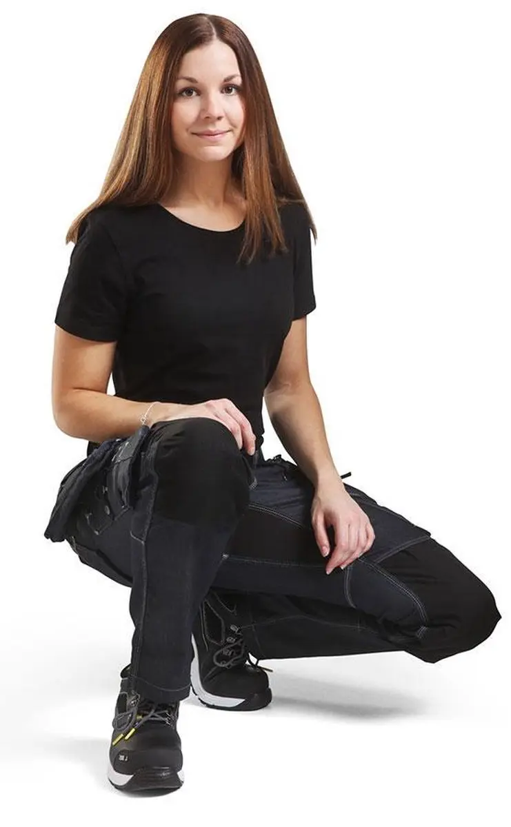 Blåkläder Dames Werkbroek X1900 Stretch 32 - Marineblauw/Zwart
