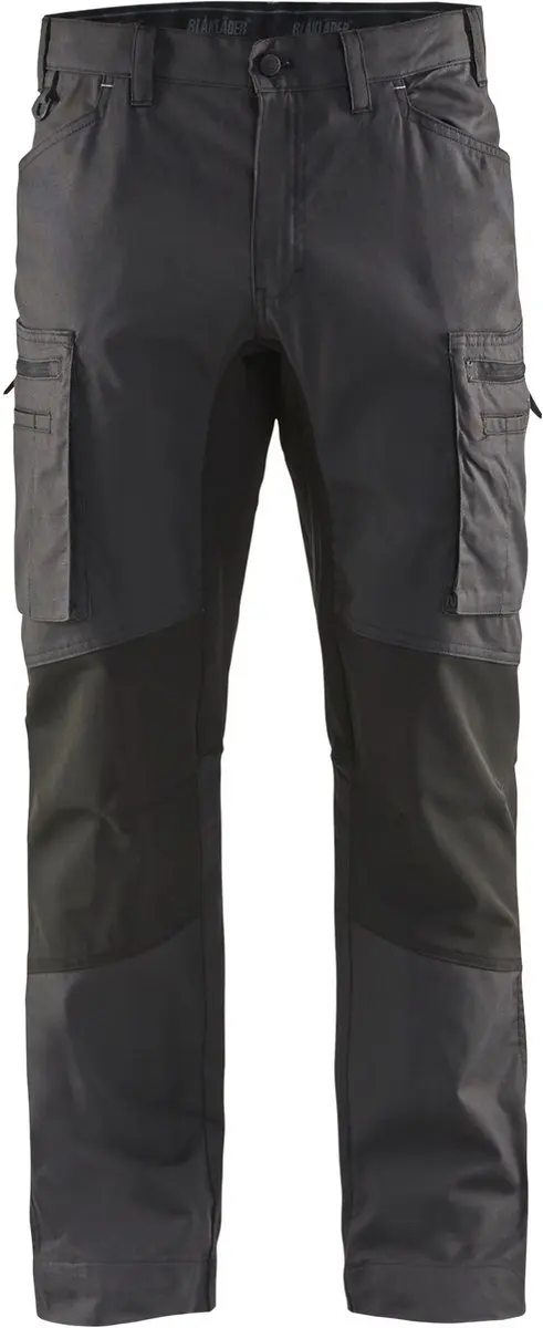 Blåkläder Service Werkbroek 1459-1146 - Maat 62 - Donkergrijs/Zwart