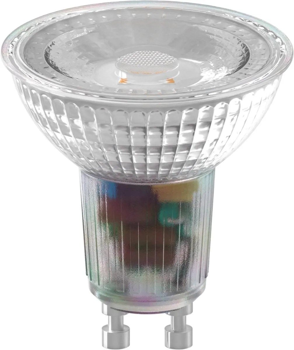 Calex Reflector LED Spot GU10 - 3 Stuks - 4.9W Warm Wit - afbeelding 3 van 6