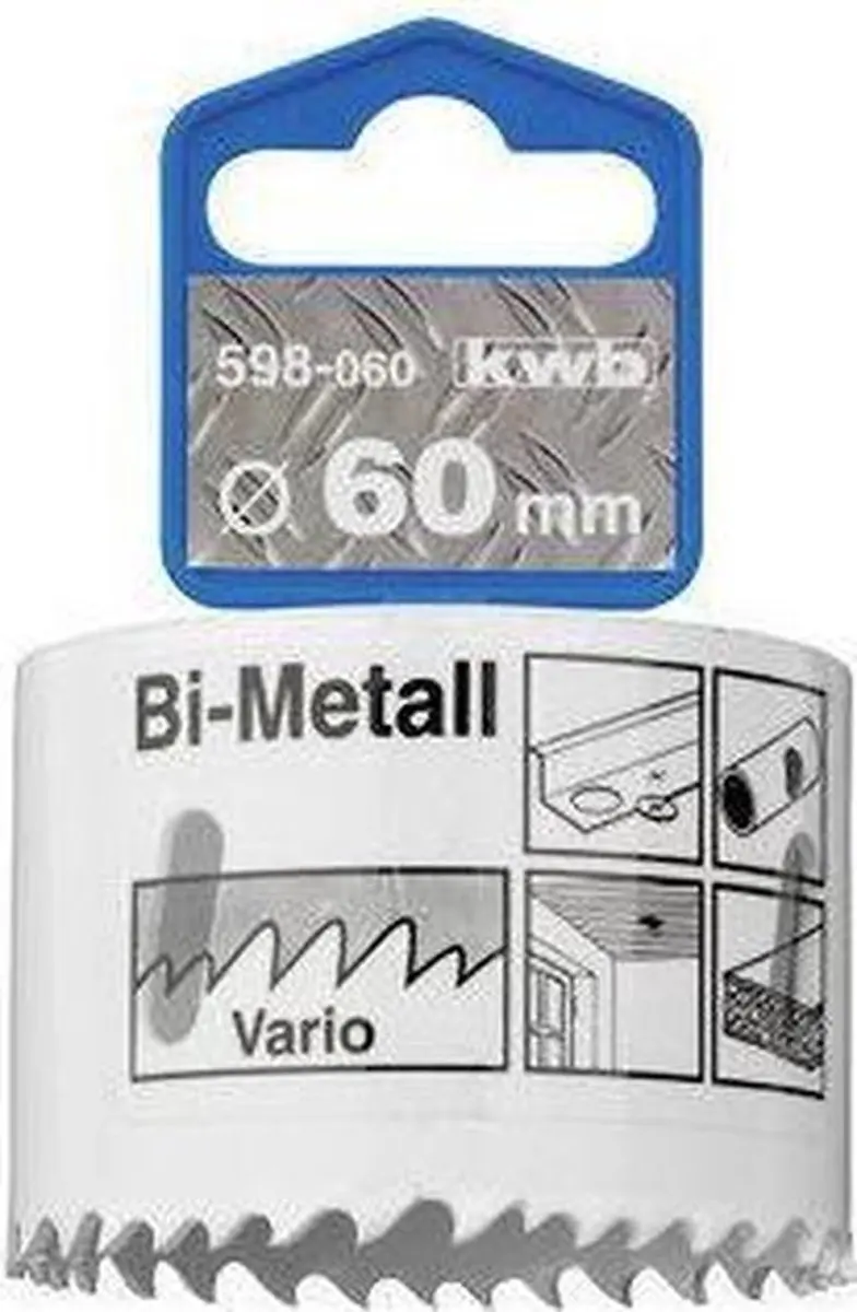 KWB Gatenzaag HSS Bi-metaal Ø40mm
