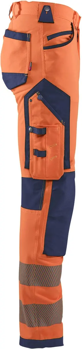 Blåkläder High Vis Werkbroek 1197-1642 - 96 - Oranje/Marineblauw