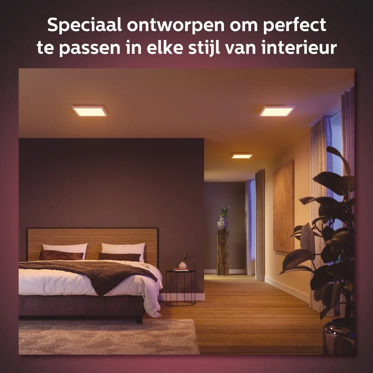 Philips Hue Surimu Paneellamp - Wit/RGB - 30cm