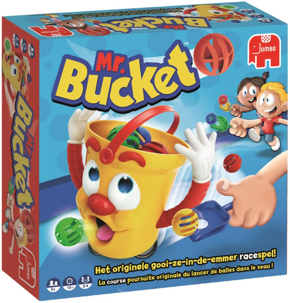 Jumbo Mr. Bucket Kinderspel - 4 Spelers