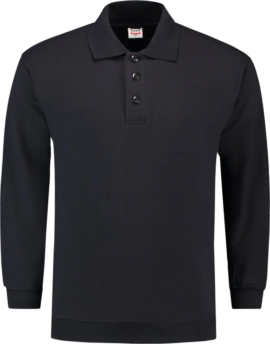 Tricorp Casual Polo/Sweater Boord 301005 - 4XL - Marineblauw