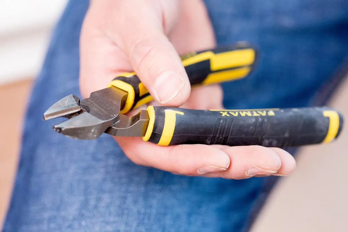 Stanley FatMax Zijsnijtangen 160mm - Zwart/Geel