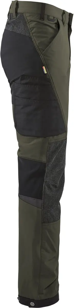 Blåkläder Service Werkbroek 1422-1645 - 92 - Groen/Zwart