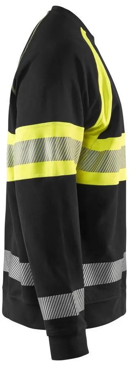 Blåkläder Sweater High Vis 3359-1158 - 4XL - Zwart/High Vis Geel