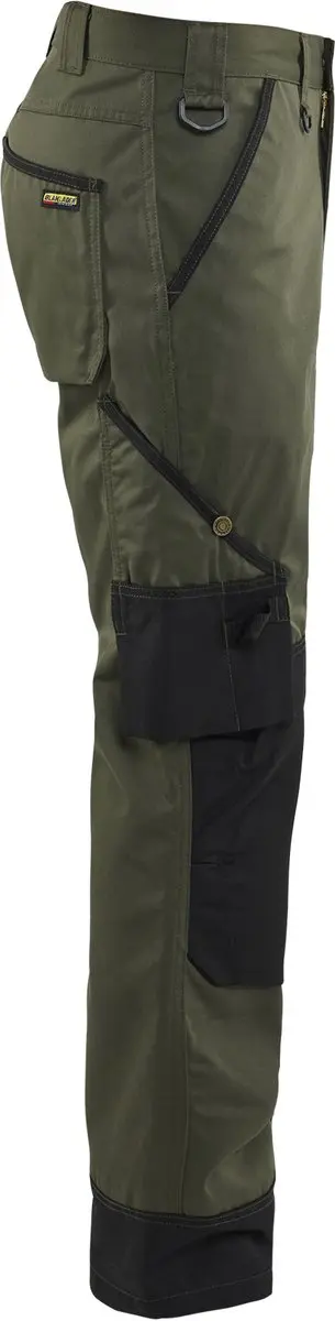 Blåkläder Garden Werkbroek 1454-1835 - 104 - Army Groen/Zwart
