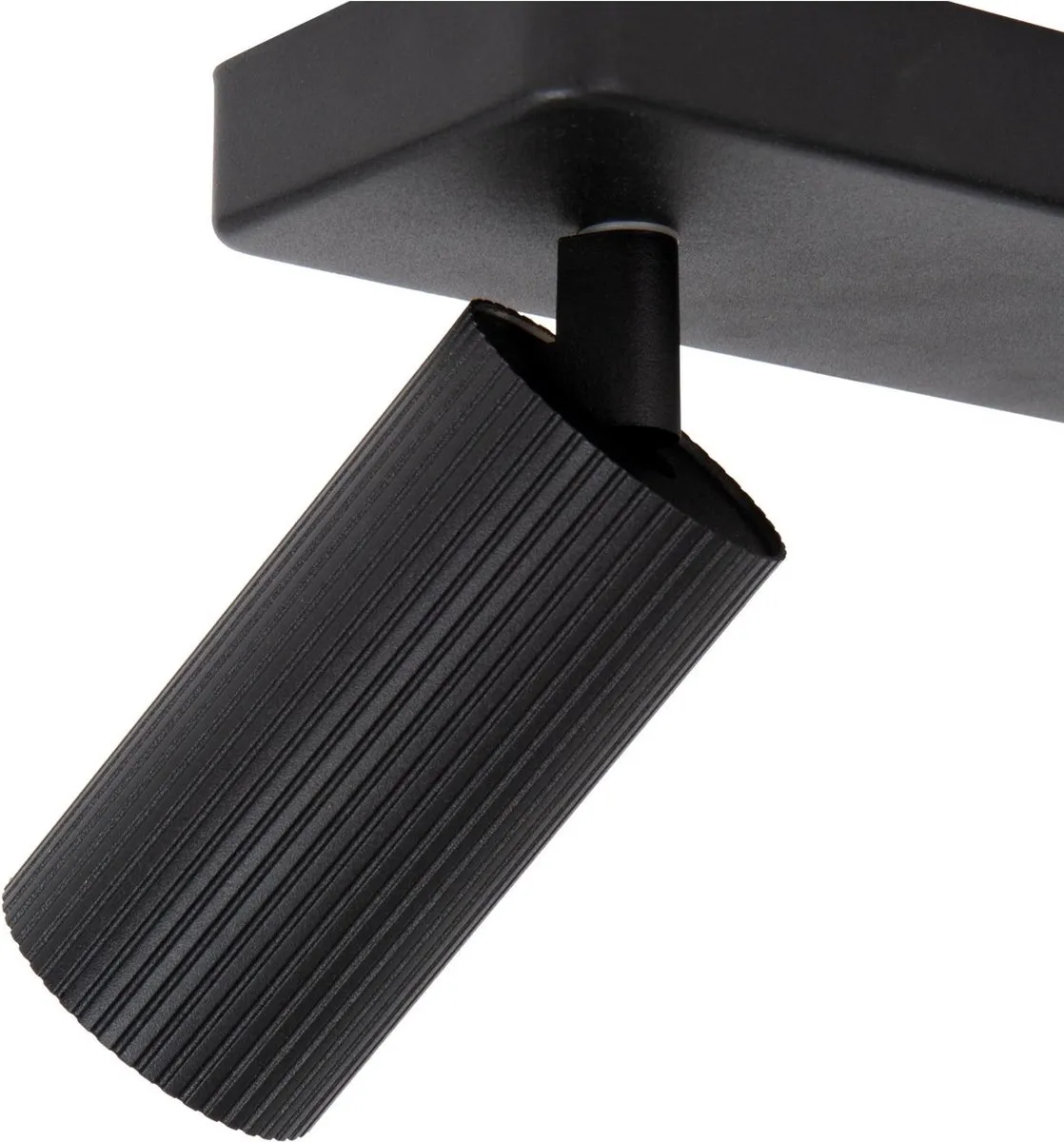Lucide CLUBS Plafondspot 2xGU10 - Zwart
