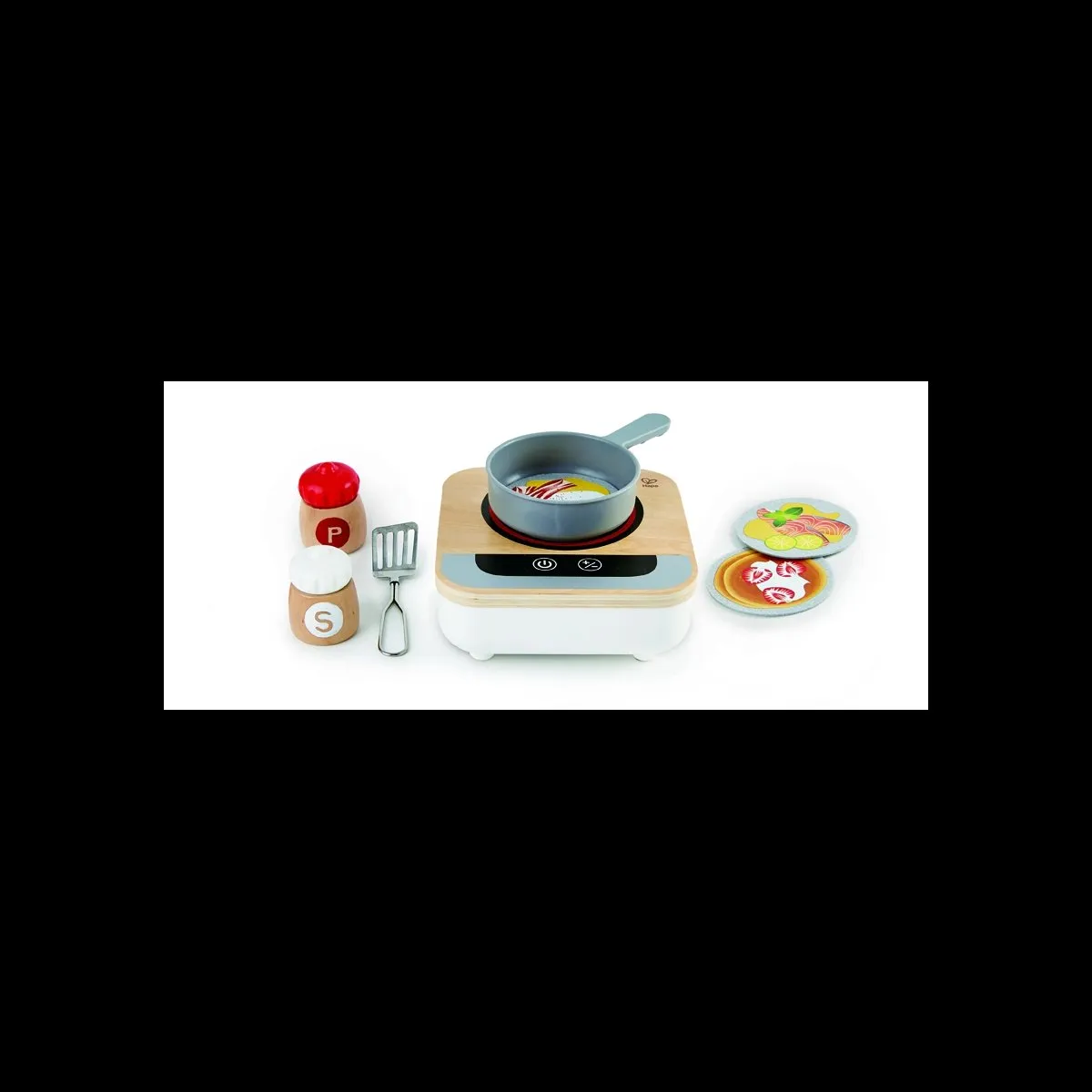 Hape Kookplaat - Veelkleurig - 4x AA
