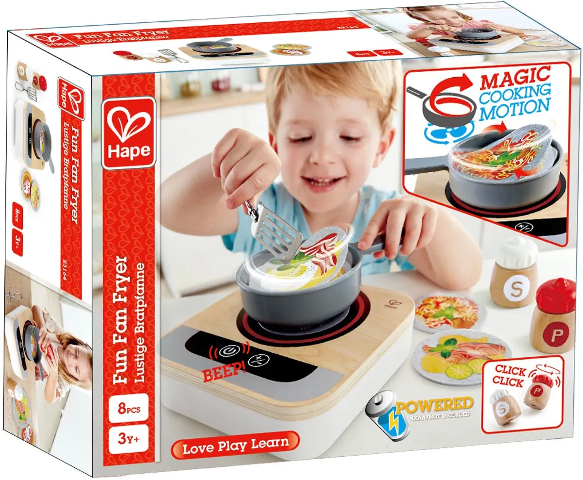 Hape Kookplaat - Veelkleurig - 4x AA