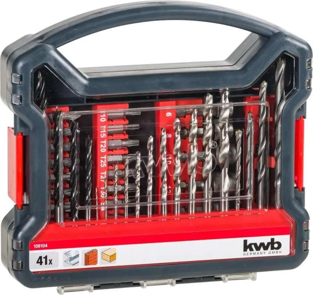 KWB 109104 Boren & Bitset - 41-delig