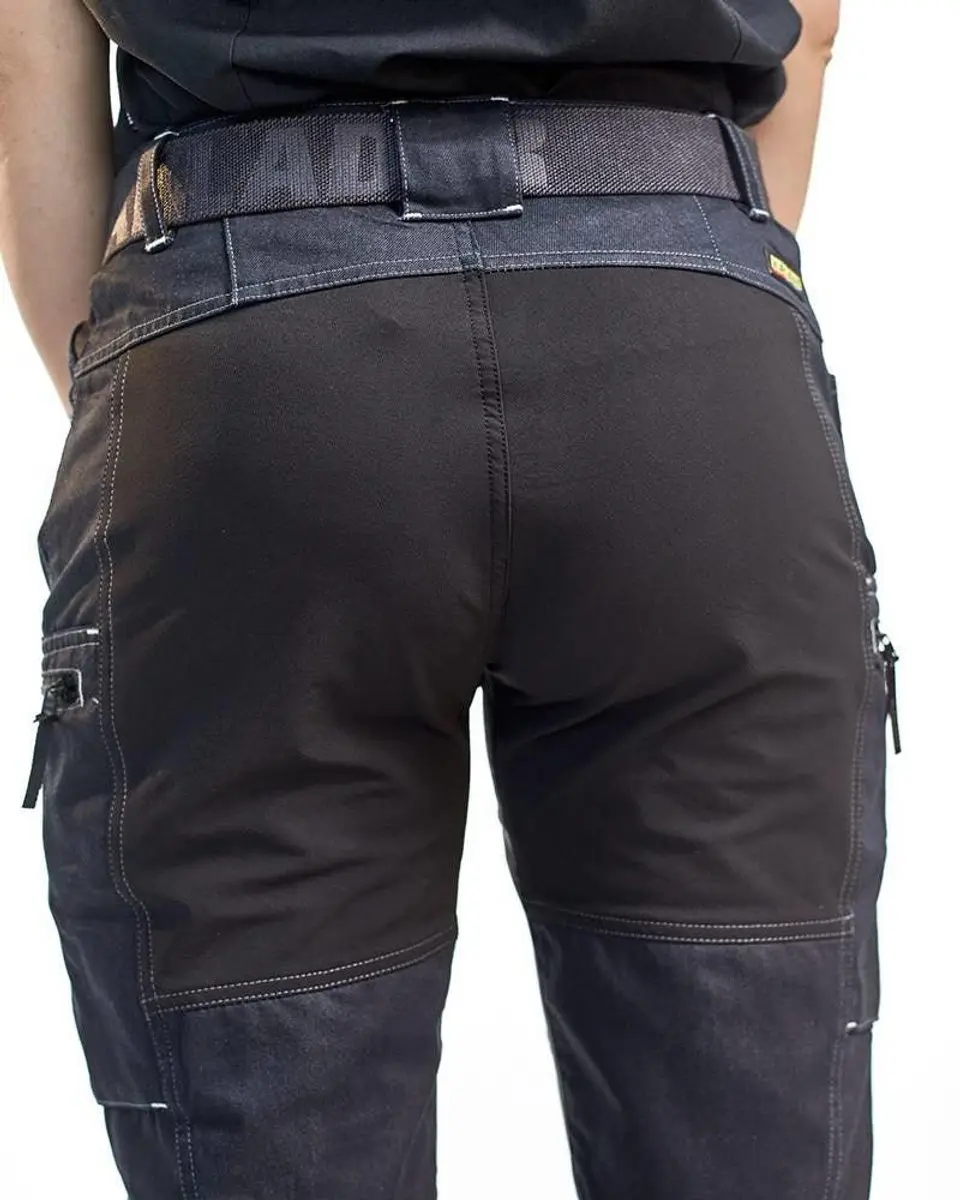 Blåkläder Service Werkbroek Dames Stretch 7159-1142 - 44 - Navy/Zwart