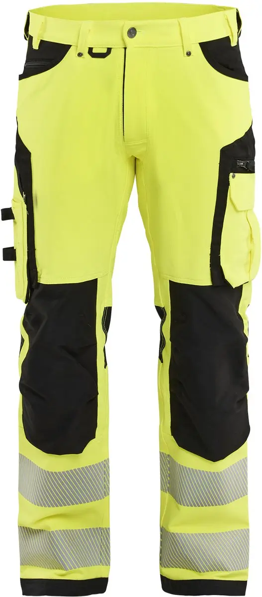 Blåkläder High Vis Werkbroek 1197-1642 - D100 - Geel/Zwart
