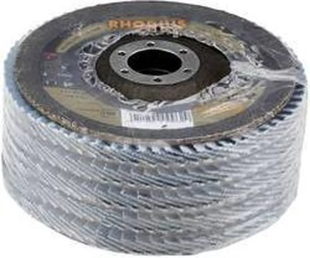 Rhodius 210663 LSZ F3 Lamellenschijf 115mm - Ø22.23mm - Korrel 80 - RVS