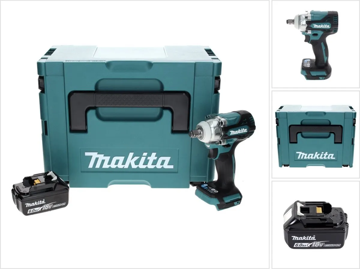 Makita DTW 300 G1J Slagmoersleutel 18V 330Nm