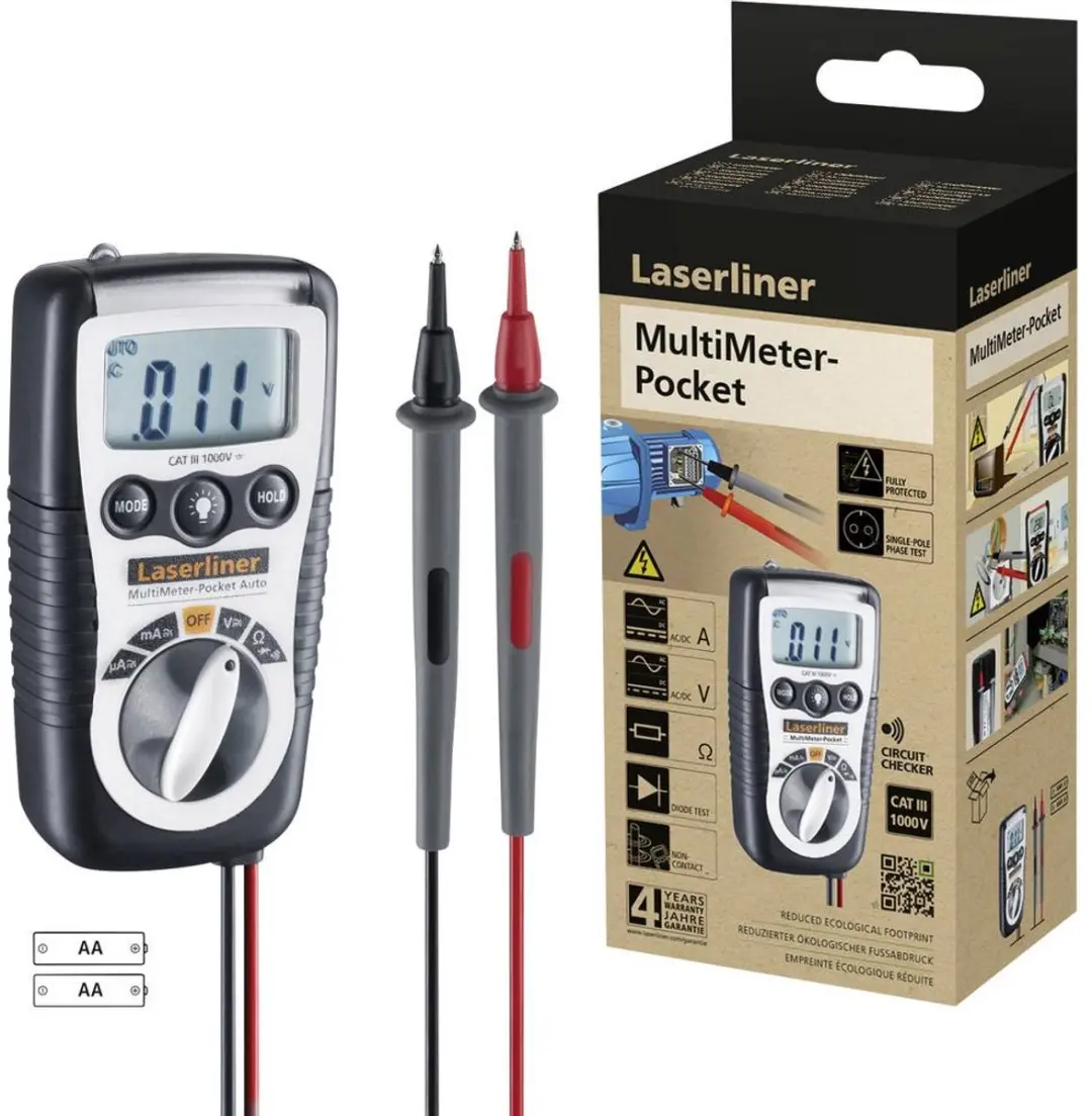 Laserliner MultiMeter-Pocket Multimeter