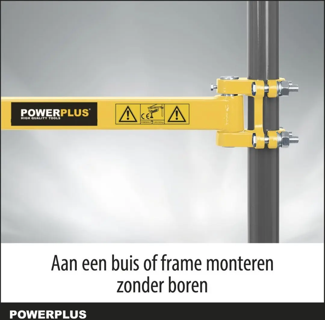Powerplus POWX910 Zwenkarm Takel - 800kg