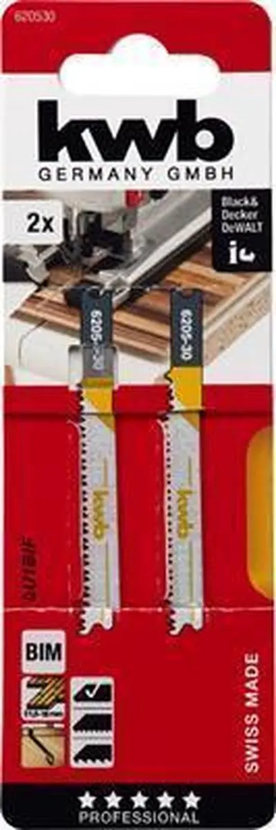 KWB Decoupeerzaagblad Star Laminaat 2 Stuks - 6205-30