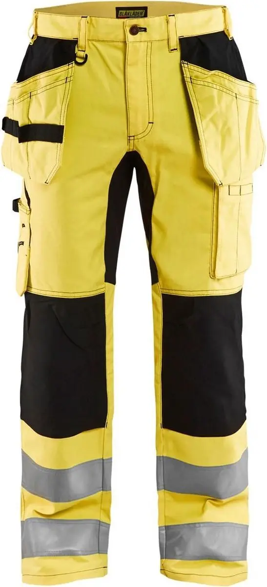 Blåkläder Werkbroek 1552-1811 High Vis Geel/Zwart