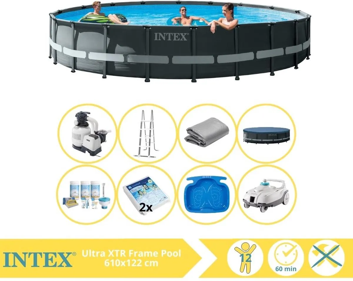 Intex Ultra XTR Frame Zwembad 610x122cm