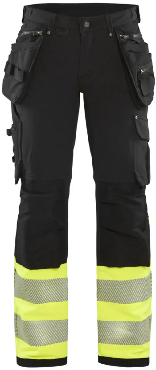 Blåkläder Dames High Vis Werkbroek 7193-1642