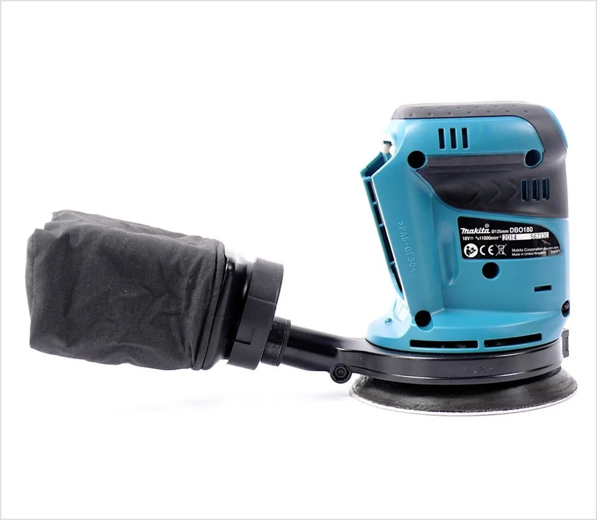 Makita BBO180Z Excentrische Schuurmachine 125mm - 22.000 r/min - afbeelding 4 van 4