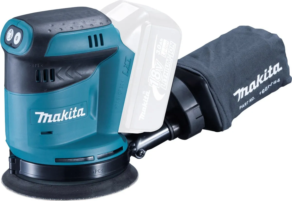 Makita BBO180Z Excentrische Schuurmachine 125mm