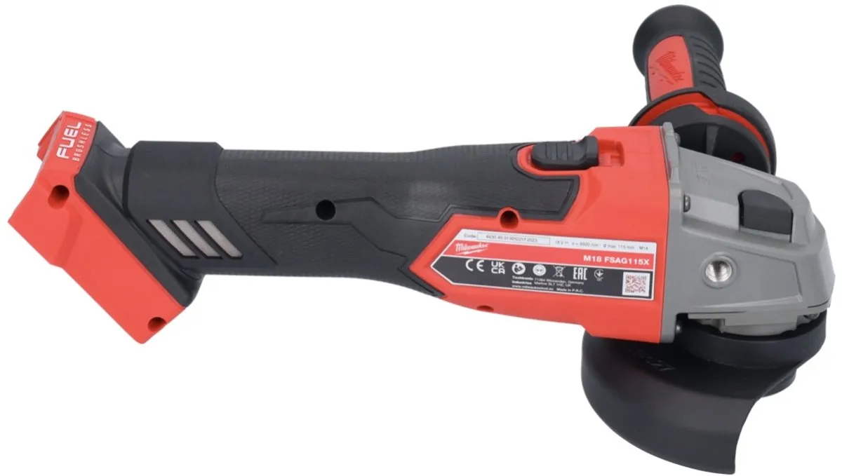 Milwaukee M18 FSAG115X-0 Haakse Slijper 115mm - 1200W - afbeelding 4 van 6