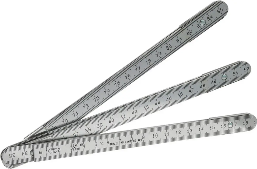 Schuil Duimstok 1505 1m - Aluminium