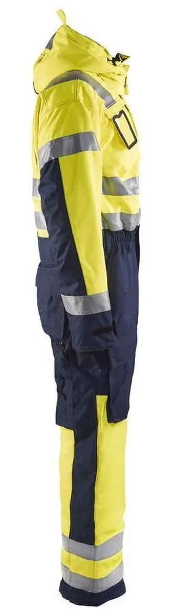 Blåkläder Winteroverall High Vis 6763-1977 - 58 - Geel/Marineblauw