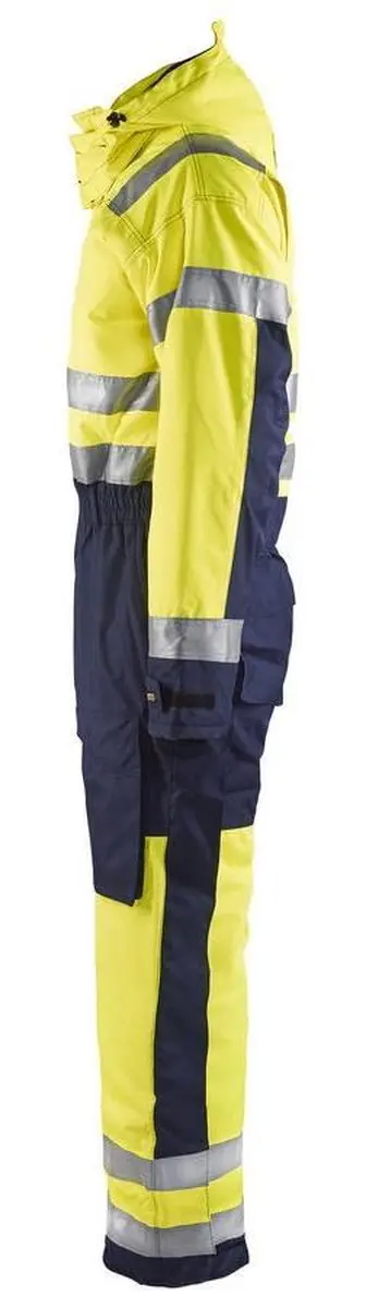 Blåkläder Winteroverall High Vis 6763-1977 - 58 - Geel/Marineblauw