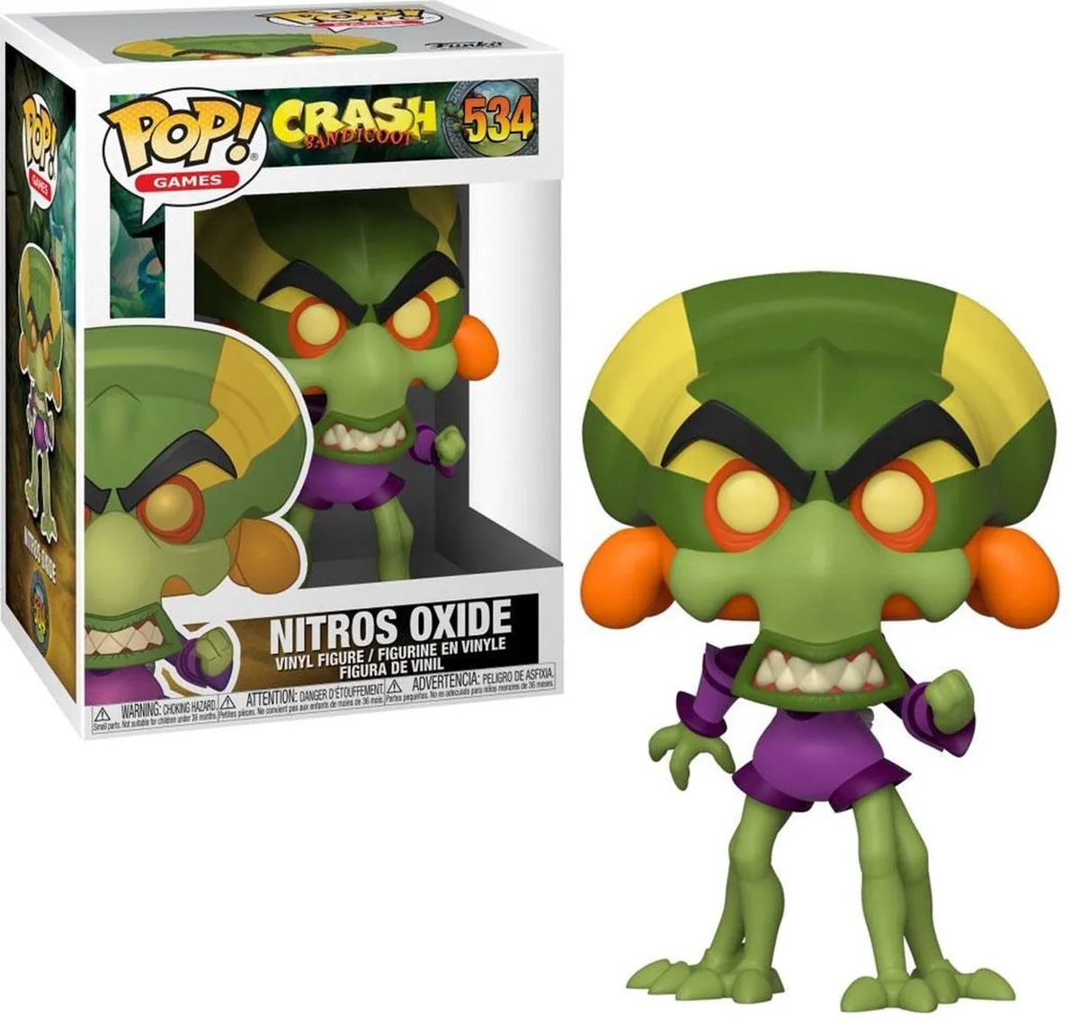 Funko Pop Crash Bandicoot Nitros Oxide - Vinyl Figuur 534