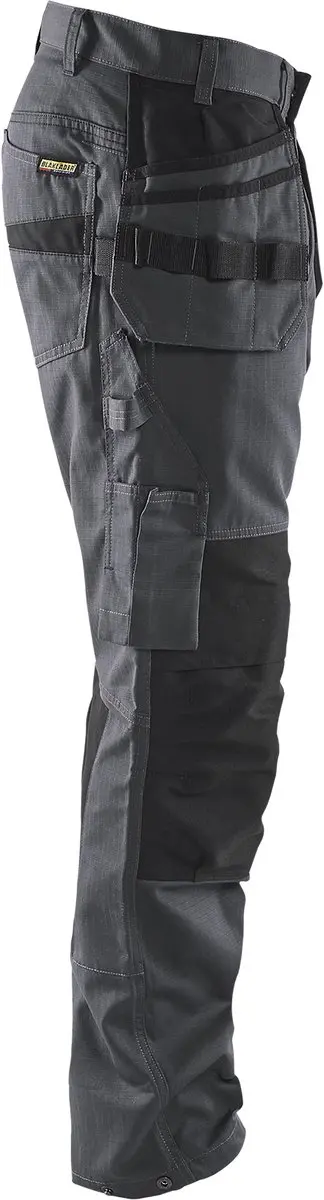 Blåkläder Service Werkbroek Stretch 1496-1330 - 46 - Grijs/Zwart