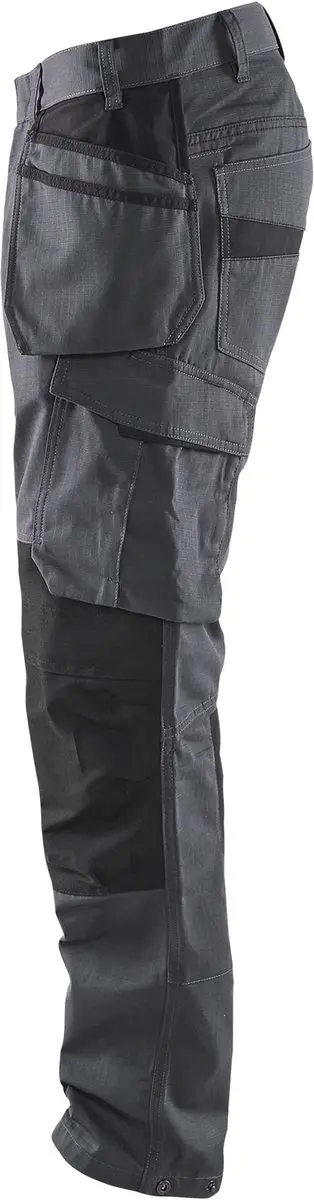 Blåkläder Service Werkbroek Stretch 1496-1330 - 46 - Grijs/Zwart