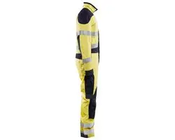 Blåkläder Multinorm Overall 6089-1512 - 116 - High Vis Geel/Marineblauw