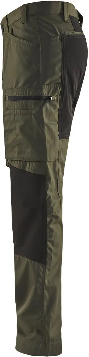 Blåkläder Service Werkbroek 1459-1845 - C48 - Groen/Zwart