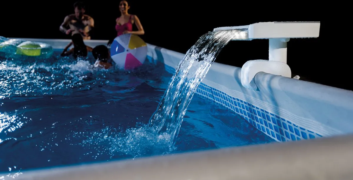 Intex Multi-Color LED Waterval Cascade - Zwembad