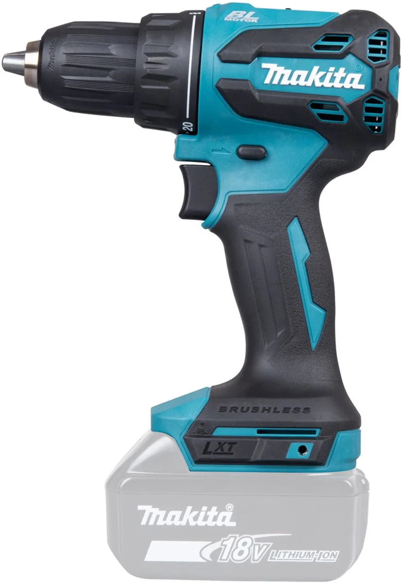 Makita DDF490Z Accu Schroefboormachine 18V - 20 Koppelstanden