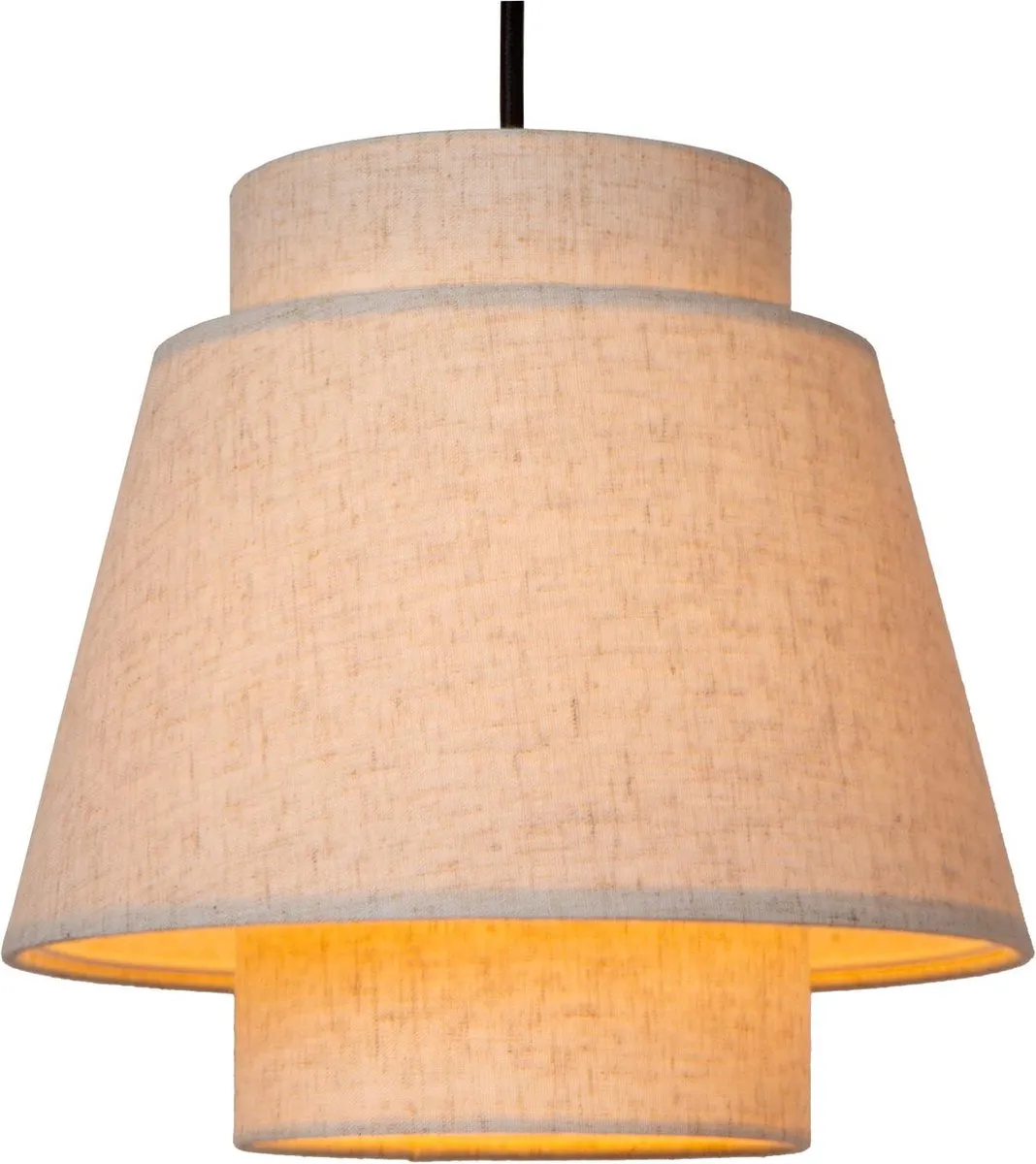Lucide Tribute Hanglamp Ø76cm - 3xE27 - Beige