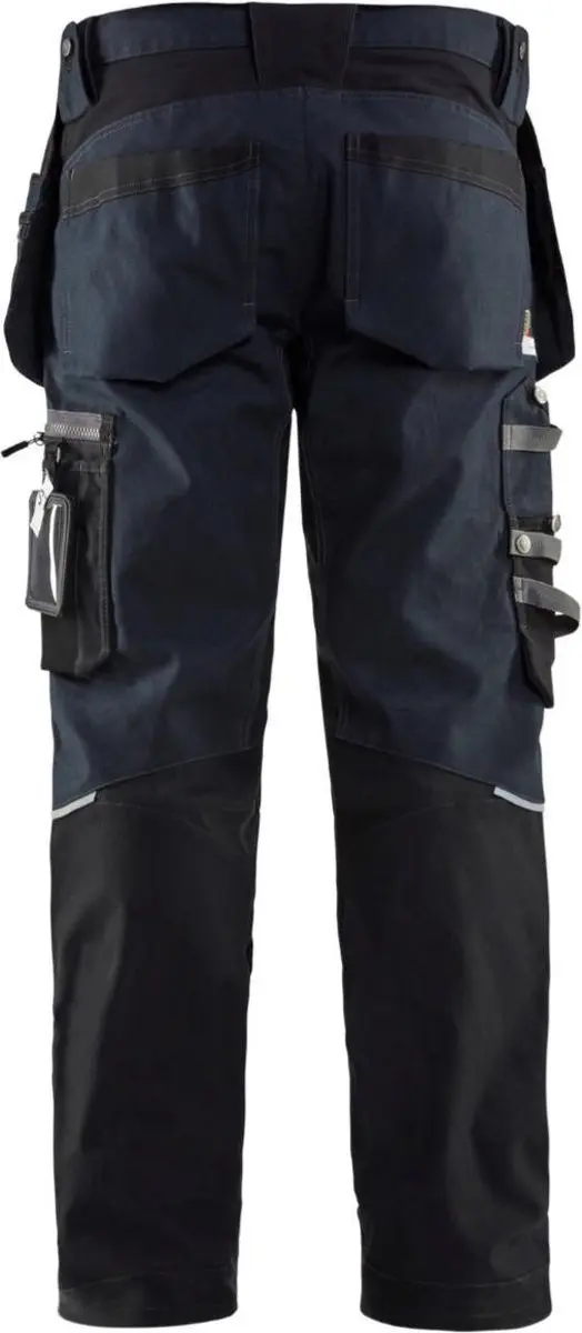 Blåkläder Werkbroek 1599-1343 - Donker marineblauw/Zwart - Maat 48