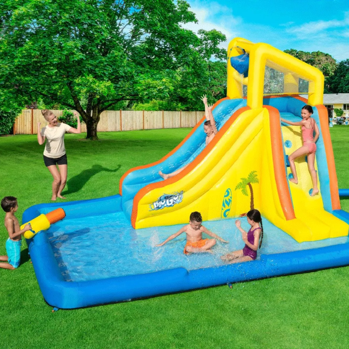 Bestway H2OGO! Waterpark Beachfront Bonanza 448cm - Multi Color - afbeelding 6 van 6