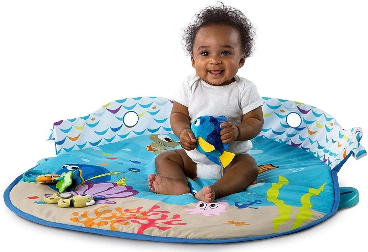 Bright Starts Mr. Ray Ocean Lights Activity Gym - 7 Speelelementen