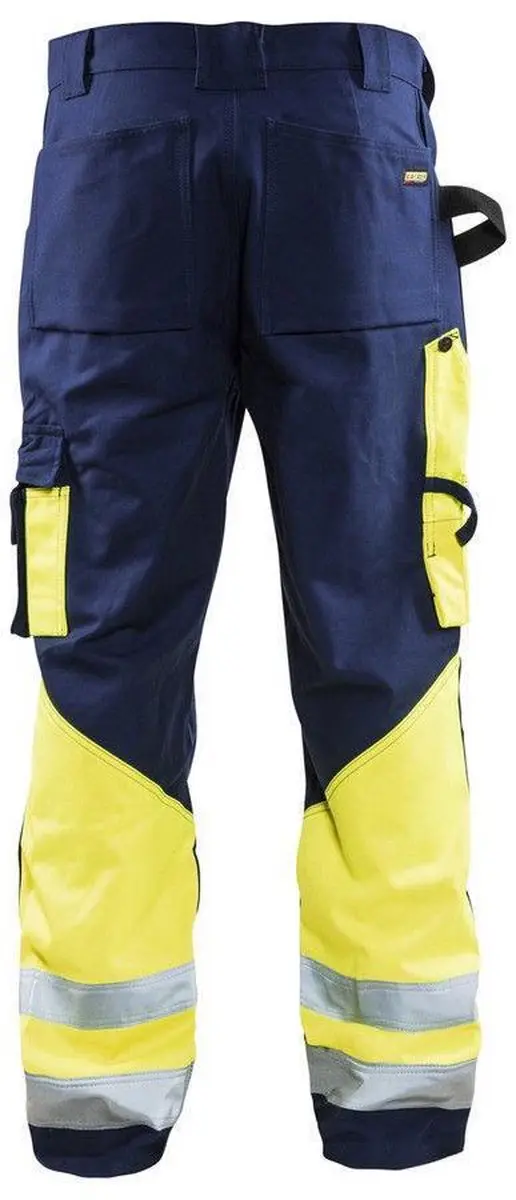 Blåkläder Werkbroek 1529-1860 High Vis Geel - Maat 152