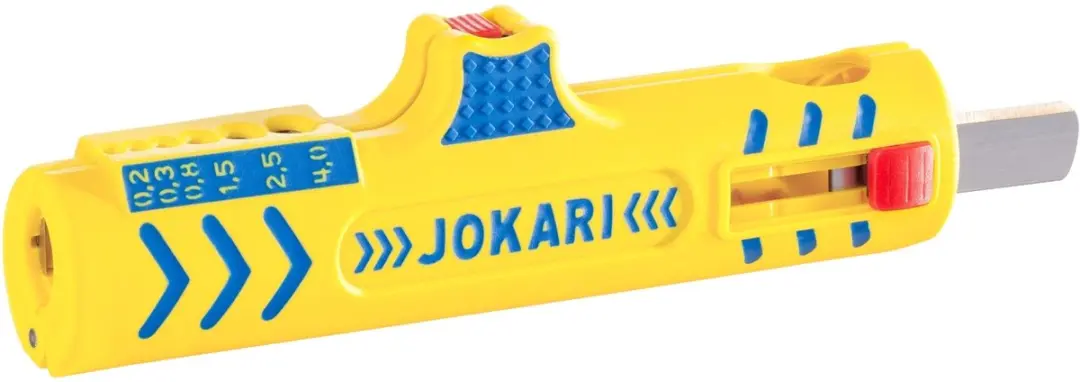 Jokari SECURA 15 Isolatiestriptang - TiN Gecoate Messen