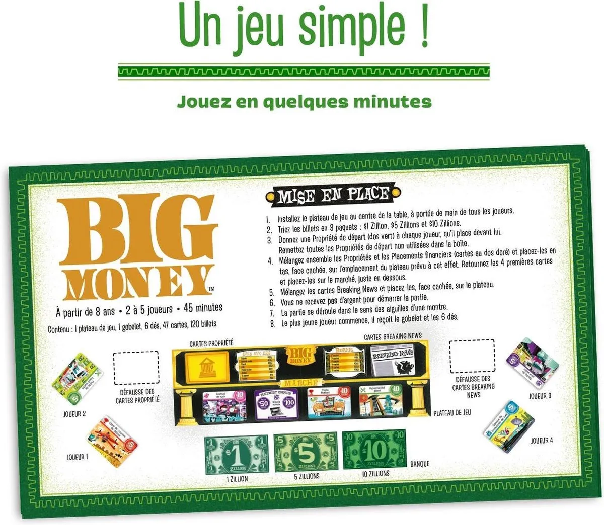Ravensburger Big Money Bordspel - Franstalig