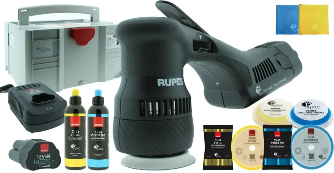 Rupes HLR75 Accu Polijstmachine 75mm