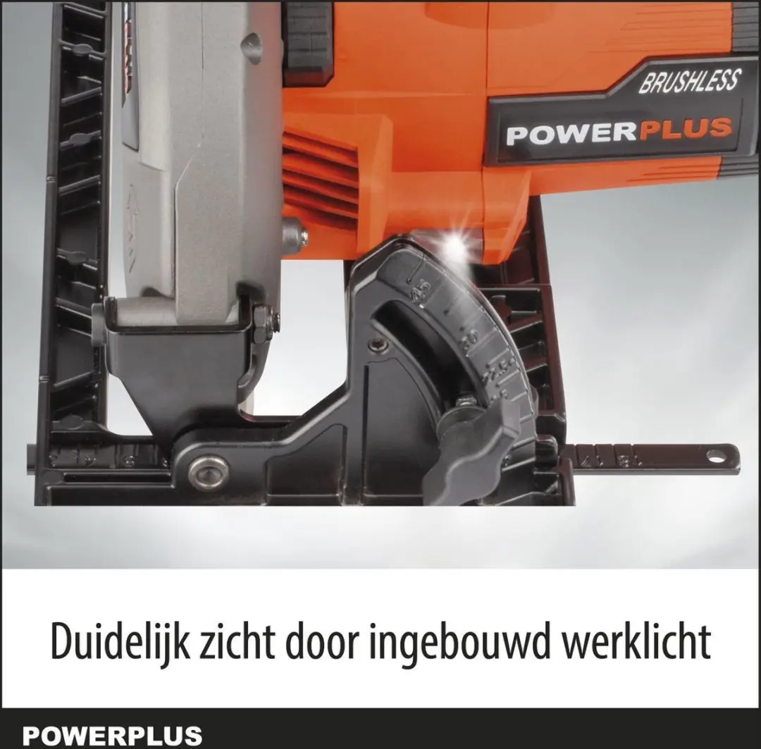 Powerplus Dual Power POWDP25260 Cirkelzaag - Ø190mm - 1x