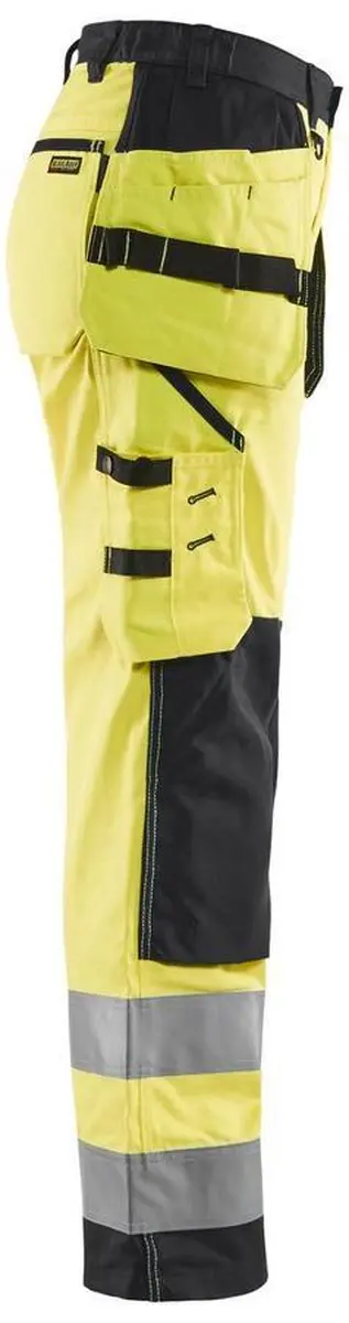 Blåkläder Dames Werkbroek High Vis Geel/Zwart 7156-1811 - C36